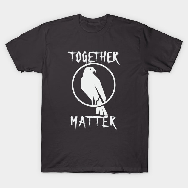 Together Matter Black Crow with Red Eye T-Shirt by ActivLife